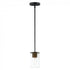 Maxim Sleek 1 Light Mini Pendant Model: 91840CDABBK