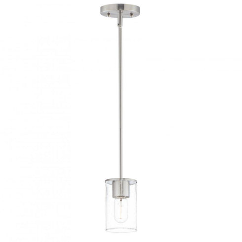 Maxim Sleek 1 Light Mini Pendant Model: 91840CDABBK