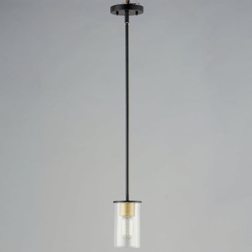 Maxim Sleek 1 Light Mini Pendant Model: 91840CDABBK