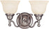 Maxim Soho 2 Light Bath Vanity Model: 11057SVSN