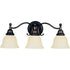 Maxim Soho 3 Light Bath Vanity Model: 11058SVOI