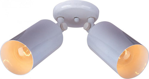 Maxim Spots 2 Light Can Wal Flush Mount Model: 92011BK