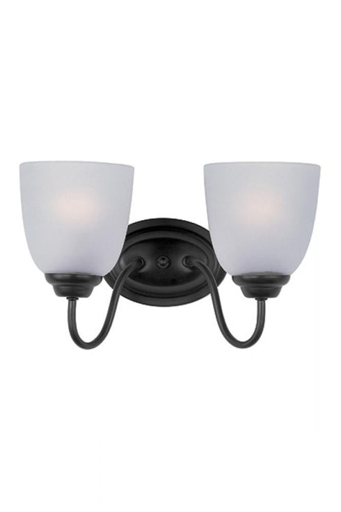 Maxim Stefan 2 Light Bath Vanity Model: 10072FTBK