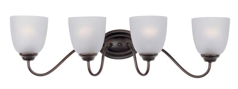 Maxim Stefan 4 Light Bath Vanity Model: 10074FTBK