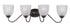 Maxim Stefan 4 Light Bath Vanity Model: 10074FTBK