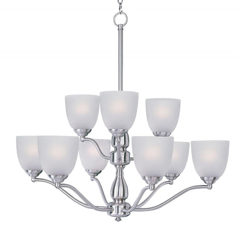 Maxim Stefan 9 Light Chandelier Model: 10066FTBK
