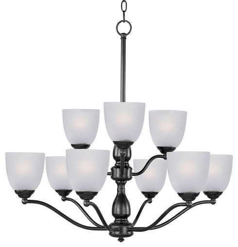 Maxim Stefan 9 Light Chandelier Model: 10066FTBK