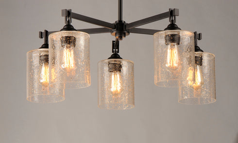 Maxim Stonehenge Chandelier Model: 25275SSBZ