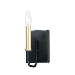 Maxim Sullivan 1 Light Wall Sconce Model: 10251BKGLD