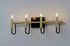 Maxim Sullivan 4 Light Bath Vanity Model: 10254BKGLD