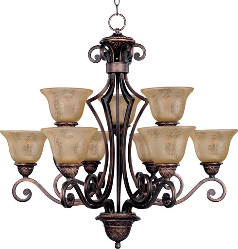 Maxim Symphony Multi Tier Chandelier Model: 11245SAOI