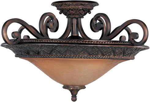 Maxim Symphony Semi Flush Mount Model: 11241SAOI