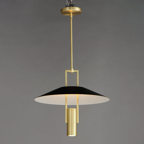 Maxim Tahoe 2 Light LED Pendant Model: 10098BKSBR