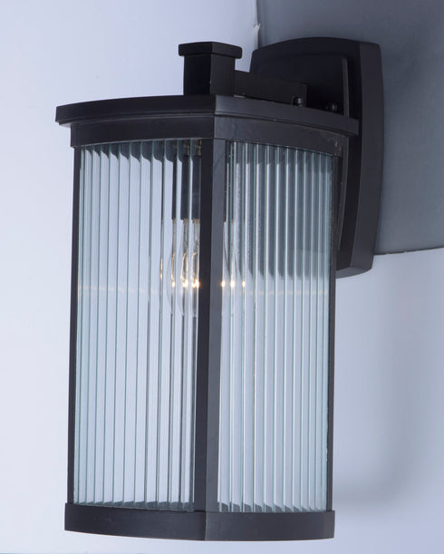 Maxim Terrace 1 Light Small Outdoor Wall Lantern Model: 3252CRBZ