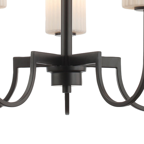 Maxim Town And Country Chandelier Model: 32005SWBK