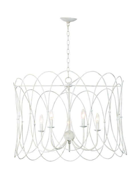 Maxim Trellis Multi Light Pendant Model: 27596WWT