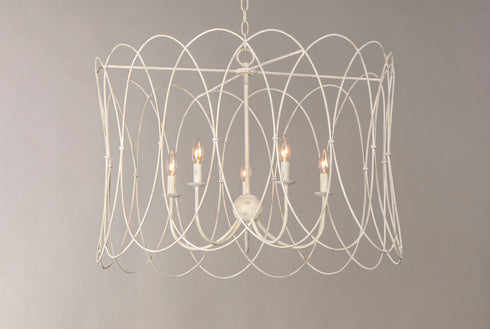 Maxim Trellis Multi Light Pendant Model: 27596WWT