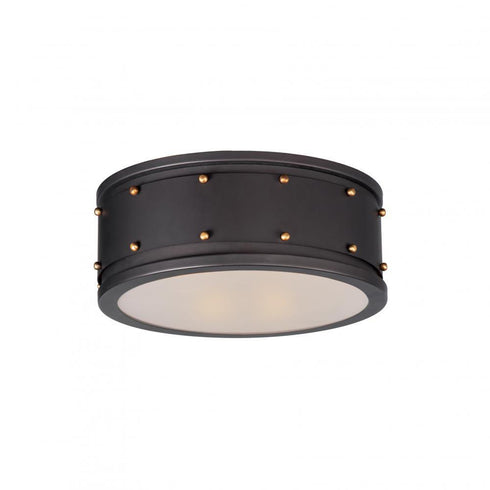 Maxim Trestle 2 Light Flush Mount Model: 25160OIAB