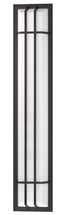 Maxim Trilogy Outdoor Wall Mount Model: 55689WTBZ