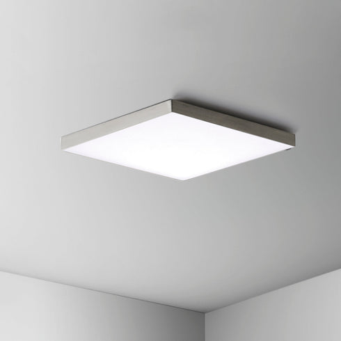 Maxim Trim 10.5 Inch Sq 20 Watt LED Flush Mount Model: 57669WTBK