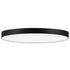 Maxim Trim 11 Inch Rd 20 Watt LED Flush Mount 3000k Model: 57664WTBK