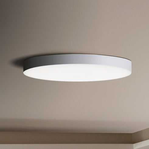 Maxim Trim 11 Inch Rd 20 Watt LED Flush Mount 3000k Model: 57664WTBK