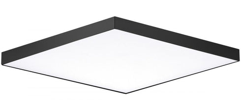 Maxim Trim 15.5 Inch Sq LED Flush Mount 3000k Model: 57675WTBK