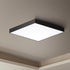 Maxim Trim 15.5 Inch Sq LED Flush Mount 3000k Model: 57675WTBK