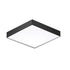 Maxim Trim 4.5 Inch Sq 12.5 Watt LED Flush Mount Model: 57665WTBK