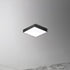 Maxim Trim 4.5 Inch Sq 12.5 Watt LED Flush Mount Model: 57665WTBK