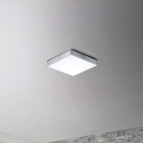 Maxim Trim 4.5 Inch Sq 12.5 Watt LED Flush Mount Model: 57665WTBK