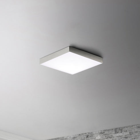 Maxim Trim 6.5 Inch Sq 15 Watt LED Flush Mount Model: 57667WTBK