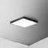Maxim Trim 8.5 Inch Sq 18 Watt LED Flush Mount Model: 57668WTBK