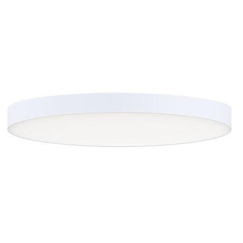 Maxim Trim 9 Inch Rd 18 Watt LED Flush Mount 3000k Model: 57663WTBK