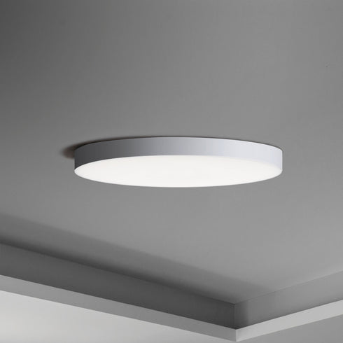 Maxim Trim 9 Inch Rd 18 Watt LED Flush Mount 3000k Model: 57663WTBK