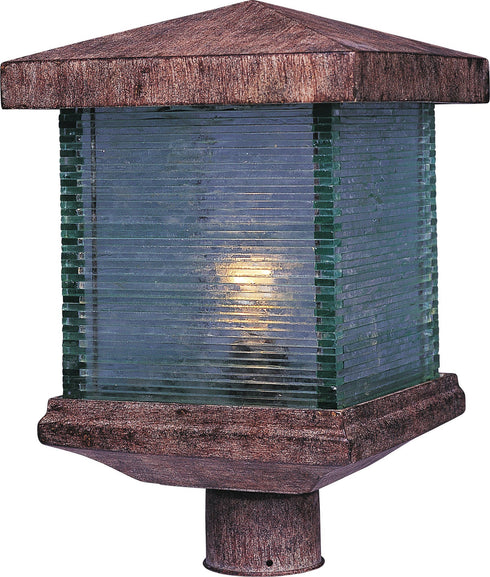 Maxim Triumph Vx 1 Light Outdoor Pol Post Lantern Model: 48735CLET