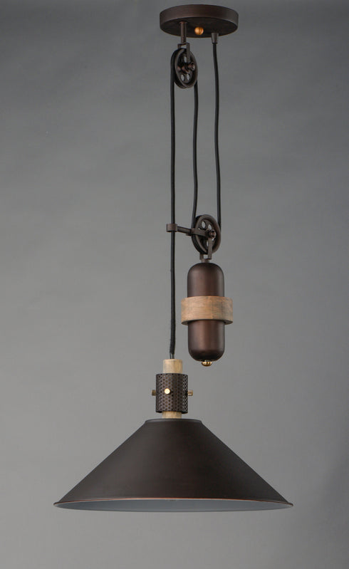 Maxim Tucson 1 Light Pendant Model: 10090OIWWD