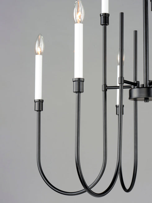 Maxim Tux 9 Light Chandelier Model: 11289BK