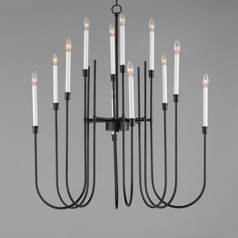 Maxim Tux Chandelier Model: 11286BK