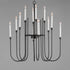 Maxim Tux Chandelier Model: 11286BK