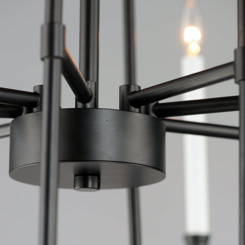 Maxim Tux Chandelier Model: 11286BK