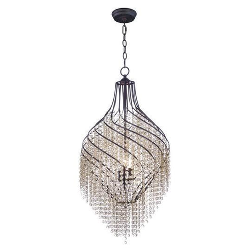 Maxim Twirl Chandelier Model: 22007BCGS