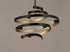 Maxim Twister Multi Light Pendant Model: 12235BKGLD