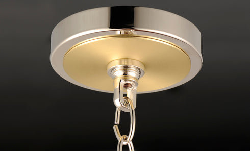 Maxim Uptown 8 Light Chandelier Model: 32398OFSBRPN