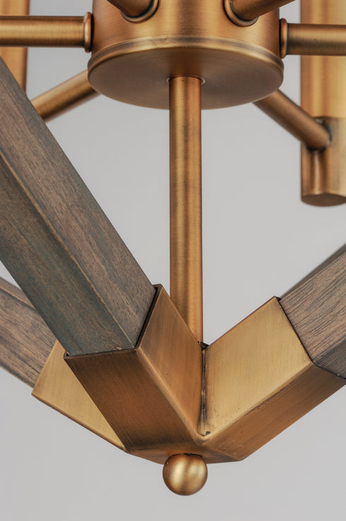 Maxim Vector 1 Light Pendant Model: 12259WOAB