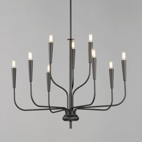 Maxim Vela Multi Tier Chandelier Model: 24819BK