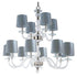 Maxim Venezia Multi Tier Chandelier Model: 27548FTPN