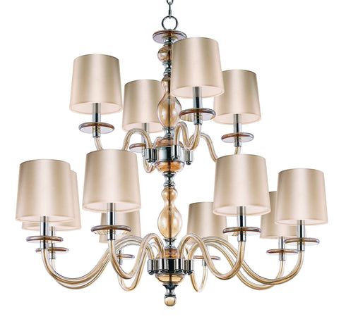 Maxim Venezia Multi Tier Chandelier Model: 27548FTPN