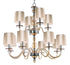 Maxim Venezia Multi Tier Chandelier Model: 27548FTPN