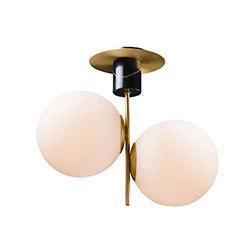Maxim Vesper Semi Flush Mount Model: 26032SWSBRBK